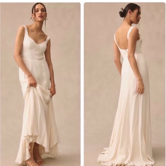 Reformation Dresses & Skirts - Reformation Lecce Maxi Dress Ivory